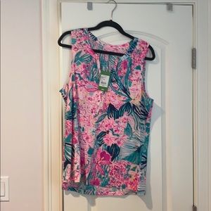 NWT Lilly Pulitzer Essie Top in XL
